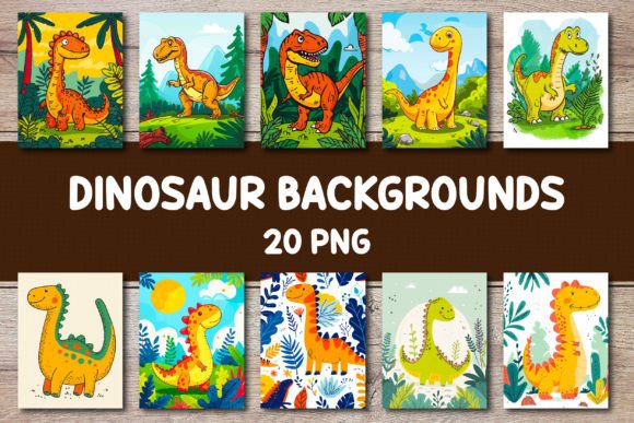 Dinosaur Backgrounds for Covers: A Prehistoric Toolkit for Modern Creators