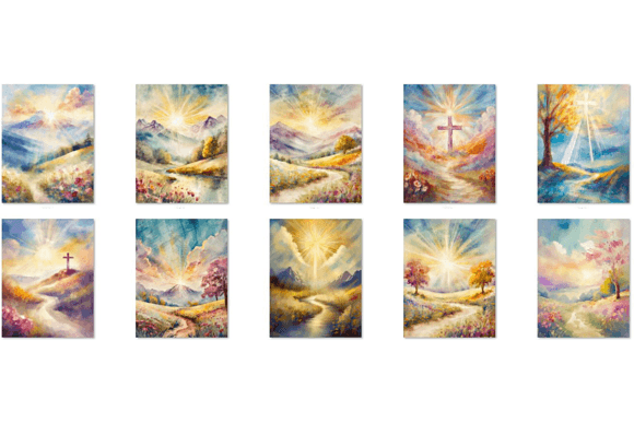 Easter Resurrection Backgrounds: A Visual Language of Hope