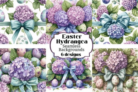 Elevate Your Spring Projects with Easter Hydrangea Backgrounds