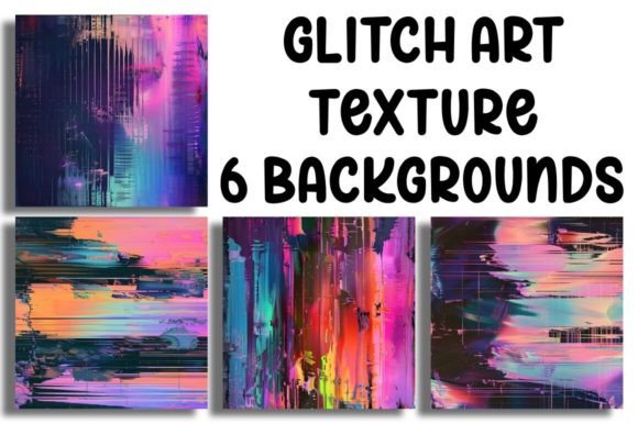 Embrace the Digital Anomaly with Glitch Art Textures Backgrounds