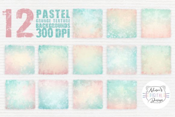 Embracing Vintage Charm with Pastel Grunge Texture Backgrounds