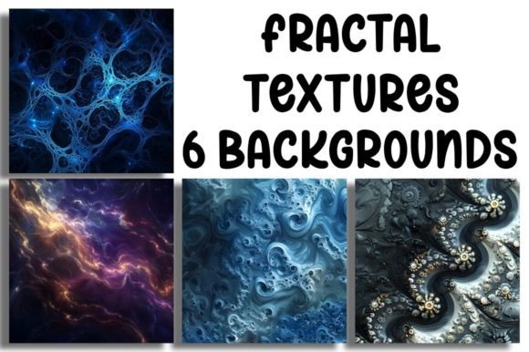 Fractal Textures Backgrounds: A Modern Design Asset