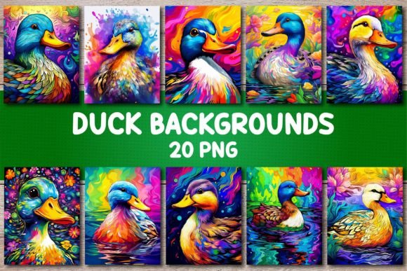 Whimsical Charm: Duck Backgrounds for Your Creative Projects