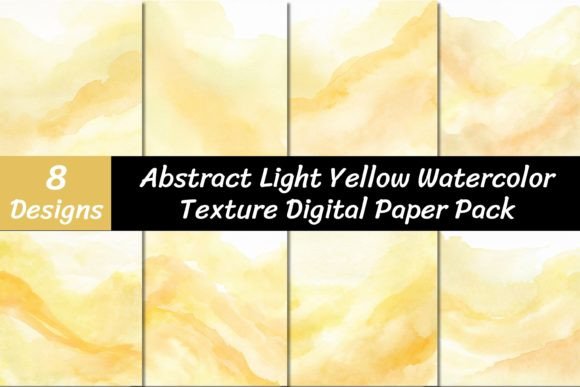 Yellow Watercolor Texture Backgrounds: A Designer's Warm Solution